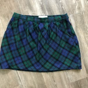 Plaid skirt
